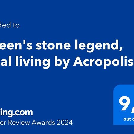 Queen'S Stone Legend, Royal Living By Acropolis Athen Eksteriør billede
